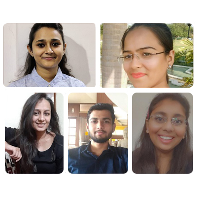 The winning team D- Coders, which included Sarasvati Gohil, Pooja Tapkir, Sahil Maiyani, Shivangi Mistry and Devanshi Raval