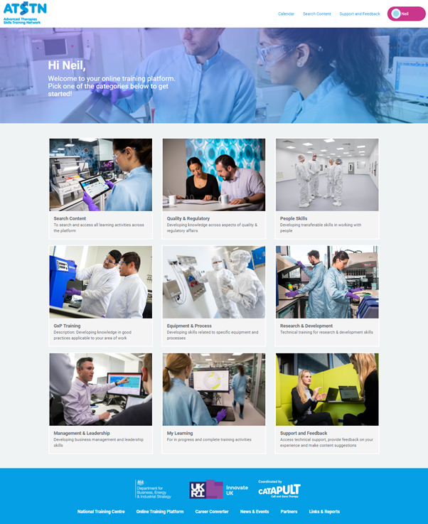 ATSTN Learner Portal