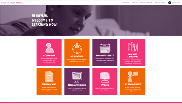 Breast Cancer Now Learner Portal