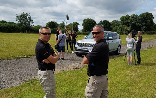 Edson Tiger filming Complex Environment Awareness Training Video