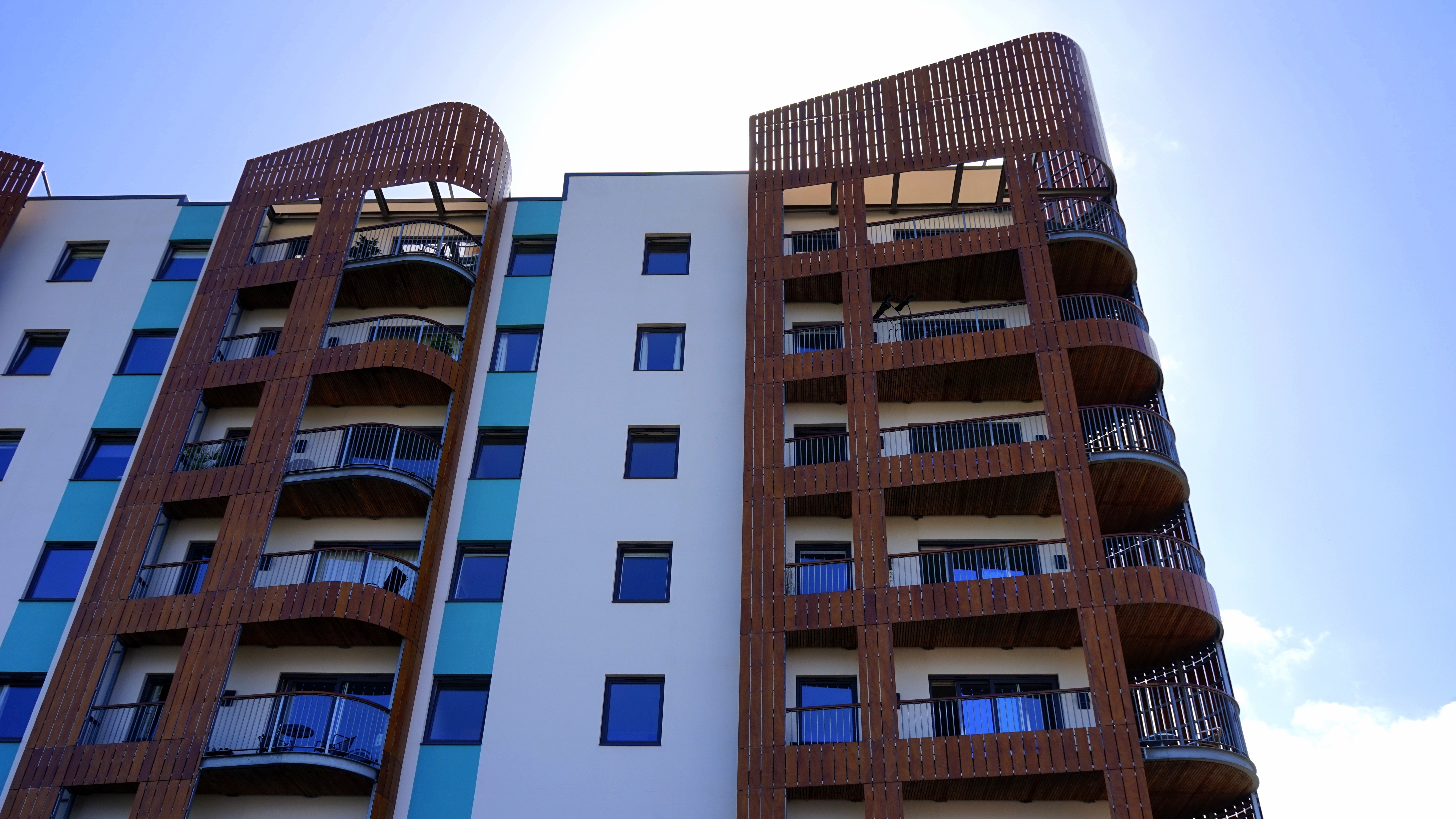Modern high density housing