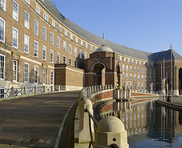 City Hall or The Council House, College Green, Bristol, England
