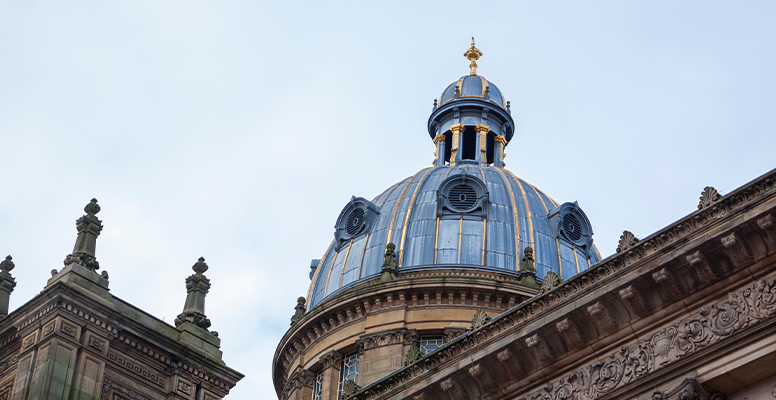 Dome of the Council House of Birmingham, United Kingdom