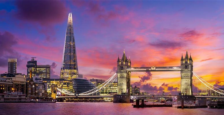 Discover the breathtaking London skyline