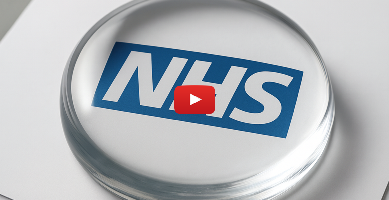 The NHS paper weight