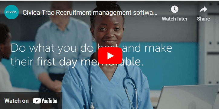 Civica Trac Recruitment management software