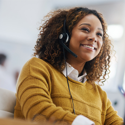 Our friendly agents are always ready to help